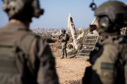23/01/2024 Militares israelíes en la Franja de Gaza POLITICA ASIA ORIENTE PRÓXIMO INTERNACIONAL EJÉRCITO DE ISRAEL