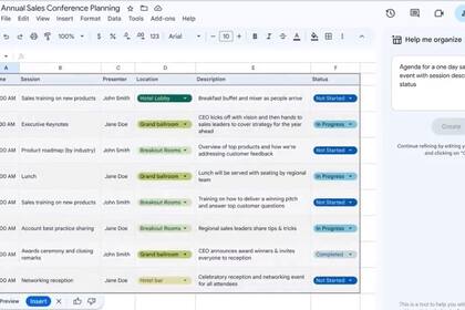 23/06/2023 Google introduce una función de plantillas personalizadas en Hojas de Cálculo. POLITICA GOOGLE
