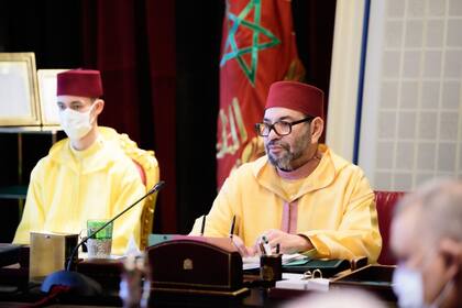 23/07/2022 El rey de Marruecos, Mohamed VI, y el príncipe heredero, Mulay Hasán POLITICA MAGREB AFRICA MARRUECOS MAP