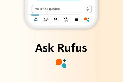 23/11/2023 El 'chatbot' de la 'app' de Amazon, Rufus. POLITICA AMAZON