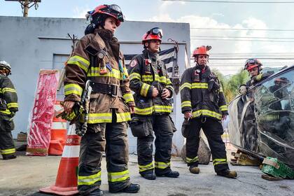 23/12/2023 Bomberos en Sao Paulo, Brasil SOCIEDAD BOMBEROS DE SAO PAULO