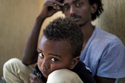24-05-2015 Unicef niño desarraigado en África SALUD MAGREB AFRICA LIBIA INTERNACIONAL UNICEF