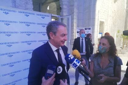 24-09-2021 Zapatero en Alicante, en Casa Mediterráneo POLITICA