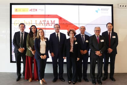 24/05/2023 Presentación del informe 'Global Latam 2022', promovido por ICEX-Invest in Spain, en colaboración con la Secretaría General Iberoamericana (Segib),.  En 2022 se llegó a la cifra récord de 67.900 millones de euros, según el 'Global Latam 2022'  ECONOMIA ICEX-INVEST