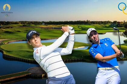 24/06/2024 Las golfistas españolas Carlota Ciganda y Azahara Muñoz disputarán en París 2024 sus terceros Juegos Olímpicos consecutivos. ESPAÑA EUROPA MADRID DEPORTES RFEG