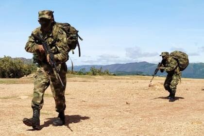 25-04-2021 Militares de las Fuerzas Armadas de Colombia POLITICA SUDAMÉRICA COLOMBIA FUERZAS ARMADAS DE COLOMBIA