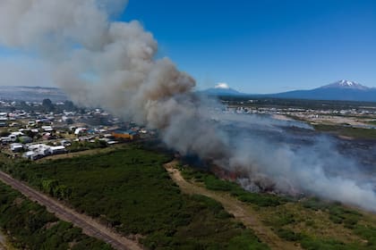 25-12-2021 Incendio en Chile POLITICA SUDAMÉRICA CHILE FELIPE CONSTANZO