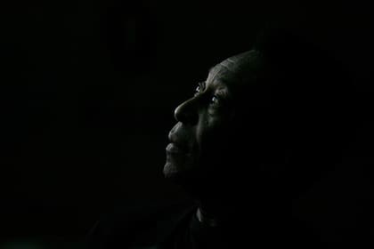 25 de junio de 2008, en Brasilia, Pelé asiste a la inauguración de una muestra sobre su vida con motivo del 50 aniversario de la obtención de la Copa del Mundo 1958