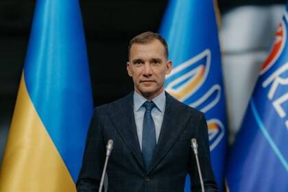 25/01/2024 El exfutbolista Andriy Shevchenko, elegido nuevo presidente de la Asociación Ucraniana de Fútbol.. El exfutbolista ucraniano Andriy Shevchenko fue elegido este jueves por unanimidad nuevo presidente de la Asociación Ucraniana de Fútbol (UAF, por sus siglas en inglés), iniciando así un mandato que se extenderá durante los próximos cinco años. DEPORTES UAF