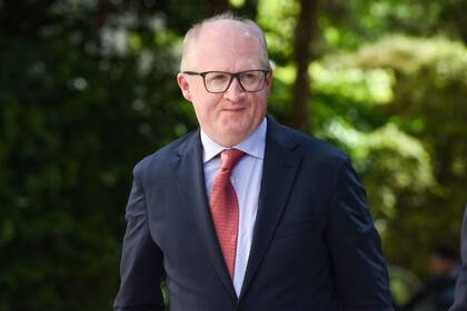 25/05/2022 El miembro del Comité Ejecutivo del Banco Central Europeo (BCE), Philip R. Lane, a 25 de mayo de 2022, en Madrid (España). ECONOMIA Gustavo Valiente - Europa Press