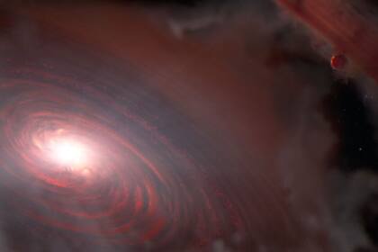 25/07/2023 Concepto artístico de la estrella PDS 70 y su disco protoplanetario interno. SOCIEDAD NASA