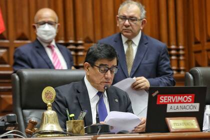 25/11/2022 El presidente del Congreso de Perú, José Williams POLITICA CONGRESO DE PERÚ