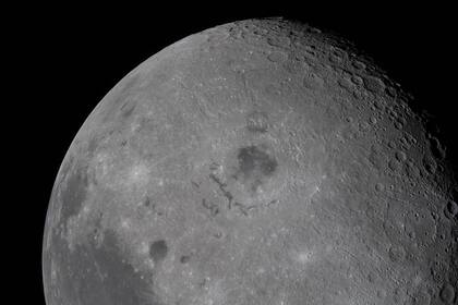 (260407) -- WASHINGTON, 7 abril, 2026 (Xinhua) -- Imagen del 6 de abril de 2026 la Luna vista desde la nave espacial Orión. (Xinhua/NASA) (jg) (ra) (vf)
