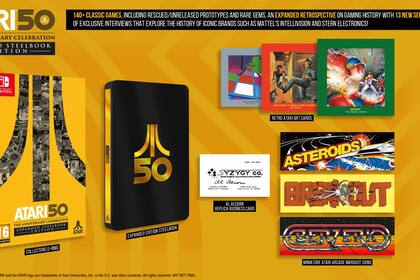 26/06/2024 Atari actualiza su colección de juegos del 50 aniversario con una edición extendida que añade 39 títulos . Atari y Digital Eclipse han anunciado una actualización de la recopilación de videojuegos Atari 50, que llegará el 25 de octubre y que añade 39 juegos extra y dos nuevas líneas temporales, recopilando así más de 140 juegos clásicos. POLITICA ATARI