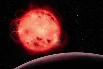 26/09/2023 Esta representación artística de la estrella enana roja TRAPPIST-1 muestra su naturaleza muy activa..  Nuevos datos del Telescopio Espacial James Webb (JWST) sobre TRAPPIST-1 b, el planeta del sistema solar TRAPPIST-1 más cercano a su estrella, muestran la complejidad que presenta estudiar estos mundos.  POLITICA INVESTIGACIÓN Y TECNOLOGÍA BENOÎT GOUGEON, UNIVERSITÉ DE MONTRÉAL