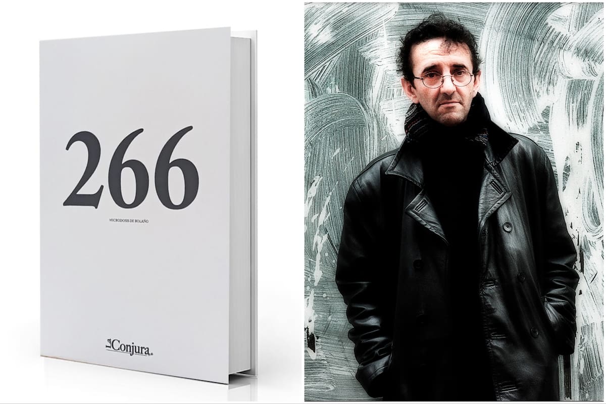 "266 microdosis de Bolaño" reúne escritos de una página sobre el escritor chileno Roberto Bolaño