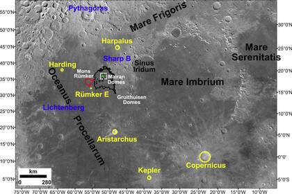 27-09-2021 La ubicación del lugar de aterrizaje de Chang'e-5  y las regiones adyacentes de la Luna, así como los cráteres de impacto que se examinaron como posibles fuentes de fragmentos exóticos entre los materiales lunares recientemente devueltos POLITICA INVESTIGACIÓN Y TECNOLOGÍA QIAN ET AL. 2021