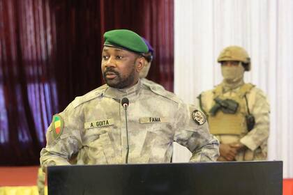 27/01/2023 Assimi Goita, líder de la junta militar en Malí POLITICA INTERNACIONAL MALÍ PRESIDENCIA DE MALÍ