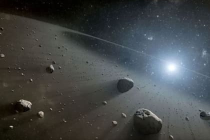 27/01/2023 Ilustración artística del cinturón de asteroides POLITICA INVESTIGACIÓN Y TECNOLOGÍA NASA/JPL-CALTECH
