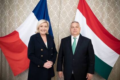 27/05/2022 La política ultraderechista francesa Marine Le Pen y el primer ministro de Hungría, Viktor Orbán POLITICA EUROPA EUROPA INTERNACIONAL FRANCIA HUNGRÍA GOBIERNO DE HUNGRÍA