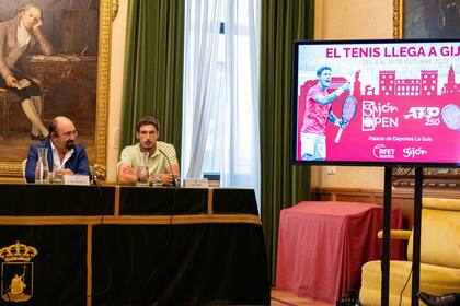 27/07/2022 Acto de presentación del Gijón Open con Pablo Carreño como abanderado DEPORTES RFET