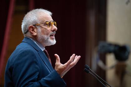 27/09/2023 El líder de Cs en el Parlament, Carlos Carrizosa, en el pleno del Parlament POLITICA CATALUÑA ESPAÑA EUROPA BARCELONA DAVID ZORRAKINO - EUROPA PRESS