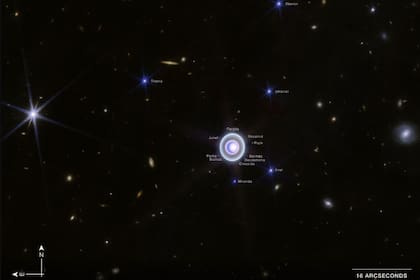 27/12/2023 Urano con 14 de sus lunas POLITICA INVESTIGACIÓN Y TECNOLOGÍA NASA, ESA, CSA, STSCI