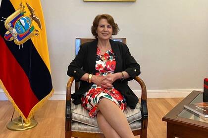 28-09-2021 Rosalía Arteaga, candidata de Ecuador a la SEGIB POLITICA SUDAMÉRICA INTERNACIONAL ECUADOR EMBAJADA DE ECUADOR EN ESPAÑA