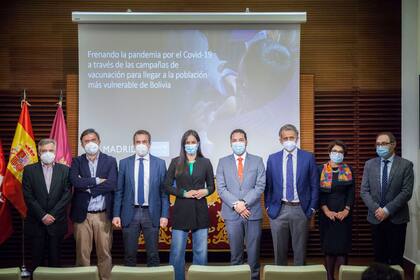 28-12-2021 Cvirus.- Madrid destina un millón de euros para vacunar a dos millones de personas vulnerables en Bolivia.  El Área Delegada de Internacionalización y Cooperación gestiona esta campaña  SOCIEDAD ESPAÑA EUROPA MADRID AYUNTAMIENTO DE MADRID