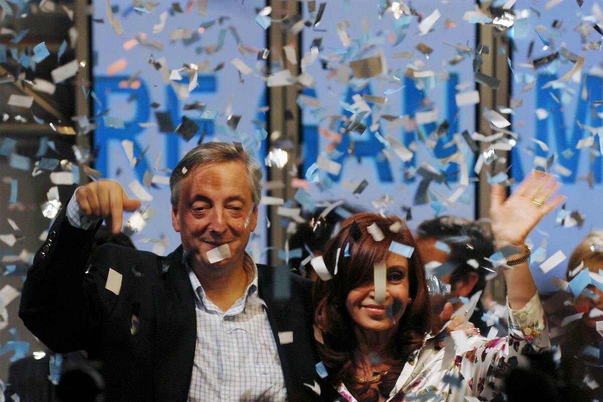 28 de Octubre de 2007, Cristina Fernandez de Kirchner ganaba las elecciones para suceder a Néstor en la presidencia