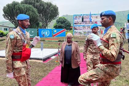 28/02/2024 La MONUSCO traspasa el control de la base de Kamanyola, en Kivu Sur, República Democrática del Congo POLITICA AFRICA INTERNACIONAL REPÚBLICA DEMOCRÁTICA DEL CONGO MONUSCO