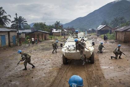 28/07/2022 Cascos azules operando en República Democrática del Congo POLITICA AFRICA REPÚBLICA DEMOCRÁTICA DEL CONGO AFRICA INTERNACIONAL NACIONES UNIDAS / MONUSCO