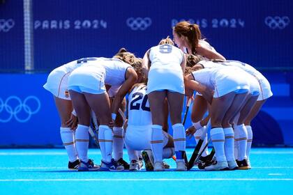 28/07/2024 Las jugadores de la selección femenina de hockey sobre hierba en Paris 2024 EUROPA DEPORTES FRANCIA COE