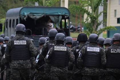 28/11/2022 Despliegue de la Policía Militar de Honduras POLITICA CENTROAMÉRICA HONDURAS INTERNACIONAL POLICÍA MILITAR DE HONDURAS