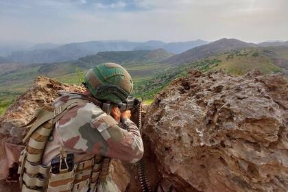 29-05-2021 Un militar turco en una operación contra el PKK en el norte de Irak POLITICA EUROPA ORIENTE PRÓXIMO ASIA ORIENTE PRÓXIMO ASIA TURQUÍA IRAQ SIRIA MINISTERIO DE DEFENSA DE TURQUÍA