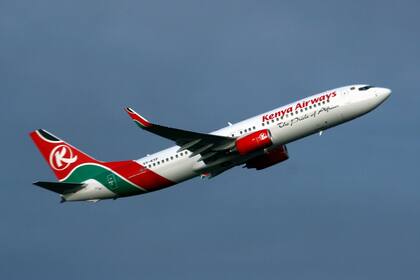 29/08/2018 Avión de Kenya Airways (Imagen de archivo) POLITICA ECONOMIA KENIA AIRWAYS