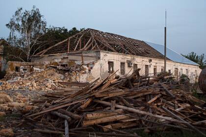29/08/2022 Un edificio destruido en la región de Mikolaiv, en Ucrania POLITICA Europa Press/Contacto/Ximena Borrazas