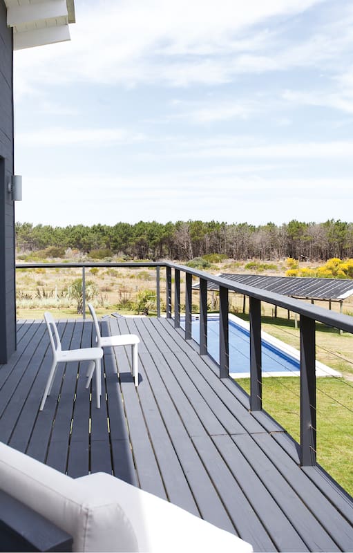 Volvemos a la casa de la dueña de Marabierto, local de decoración emblema de Punta del Este