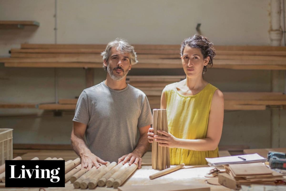 Son pareja y juntos crearon una marca de muebles sumamente valorada en la industria local