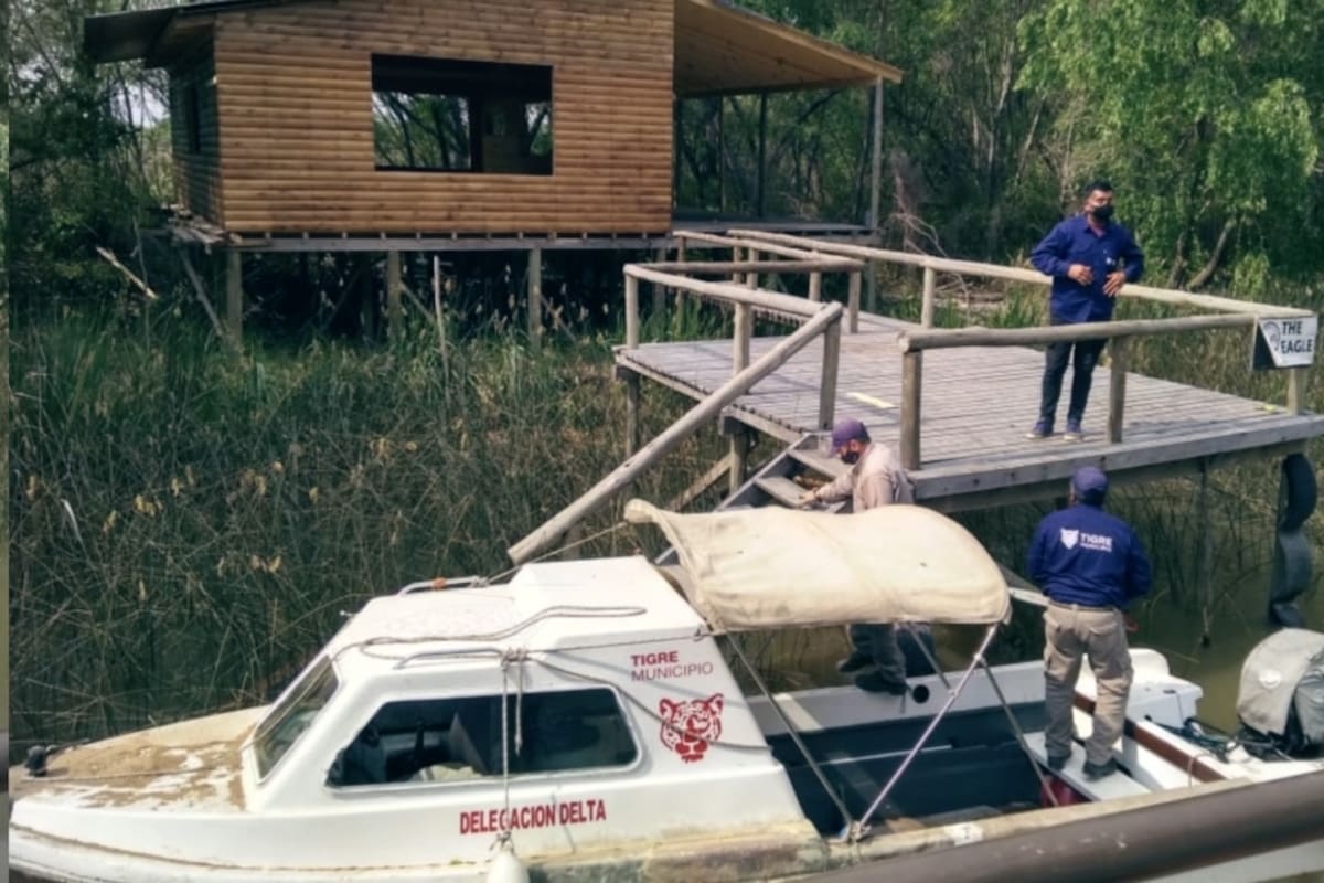 Guerra en el Delta. Destruyeron muelles del hombre que vende las nuevas islas