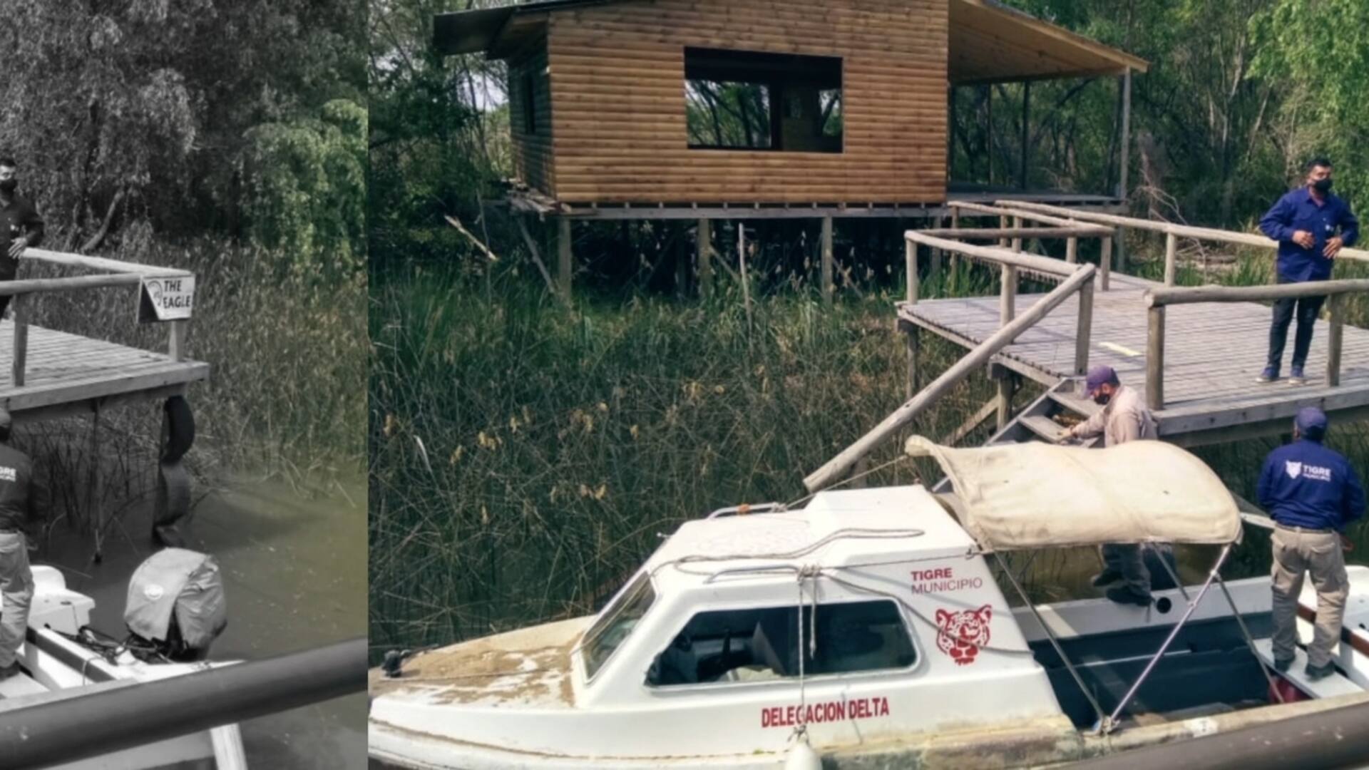 Guerra en el Delta. Destruyeron muelles del hombre que vende las nuevas islas