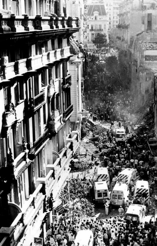 A 31 años del atentado a la embajada de Israel: fotos exclusivas del día del horror