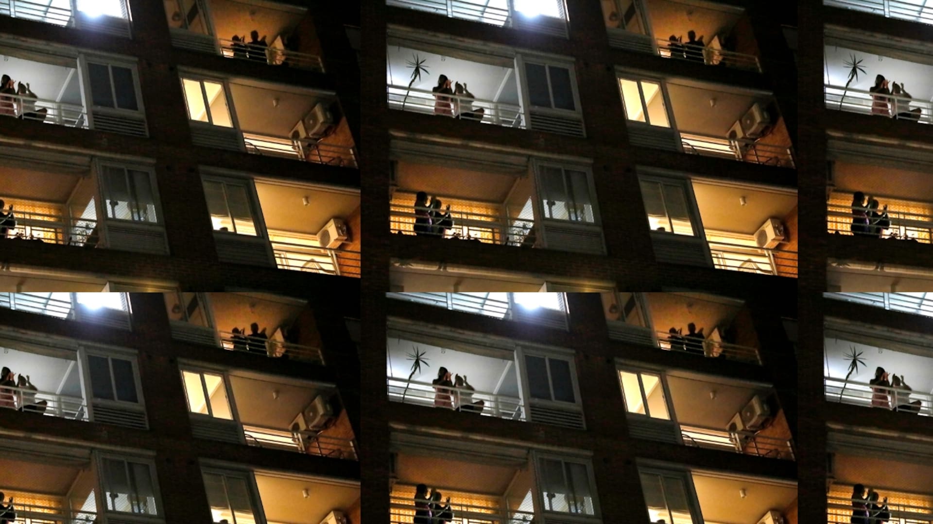 Coronavirus: la rebelión de los balcones. Con DJs y baile, los porteños resisten la cuarentena