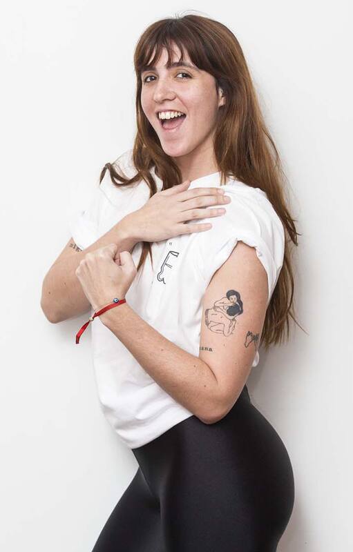 La Coneja China: “Me tatué una frase de Shakespeare sin saberlo”