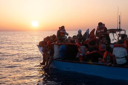 30-07-2021 Rescate de migrantes por el barco 'Sea Watch 3' en el Mediterráneo POLITICA EUROPA INTERNACIONAL SEA WATCH / TWITTER