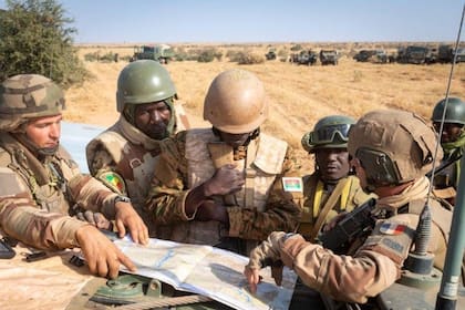 30-12-2018 Militares de Francia coordinándose con efectivos africanos en el marco de la Operación Barkhane POLITICA EUROPA FRANCIA MINISTERIO DE DEFENSA DE FRANCIA