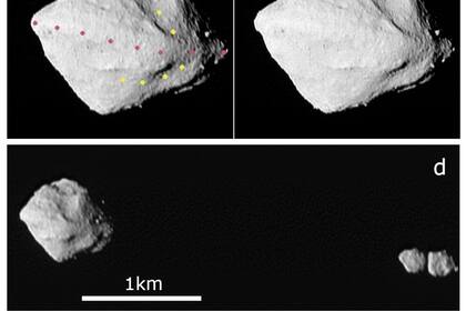 30/05/2024 Imágenes de Dinkinesh y su luna binaria de contacto POLITICA NASA/GSFC/SWRI/JOHNS HOPKINS APL/NOIRLAB