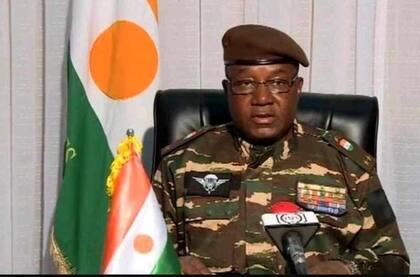 30/07/2023 El general nigerino Abdourahmane Tchiani POLITICA AFRICA NÍGER INTERNACIONAL OFICINA DE LA RADIO Y TELEVISIÓN DE NÍGER