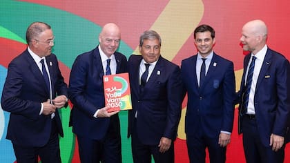 30/07/2024 España, Portugal y Marruecos presentan a la FIFA el dossier de la candidatura conjunta del Mundial 2030