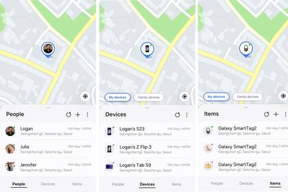 31/01/2024 Interfaz de Samsung Find POLITICA INVESTIGACIÓN Y TECNOLOGÍA SAMSUNG